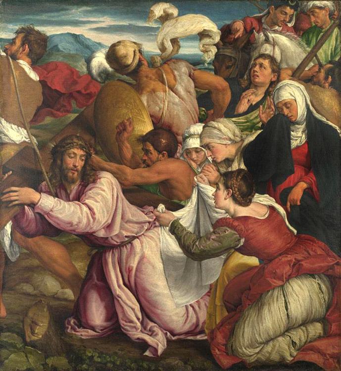 Jacopo Bassano The Procession to Calvary (mk08) Germany oil painting art